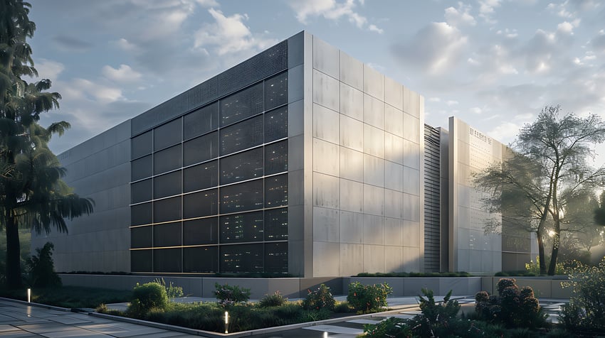 Data center building
