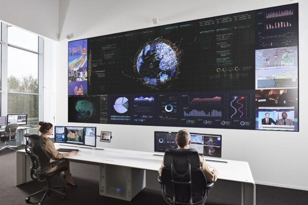 Modern control room