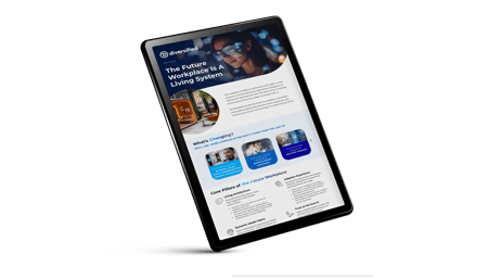 Infographic on a tablet