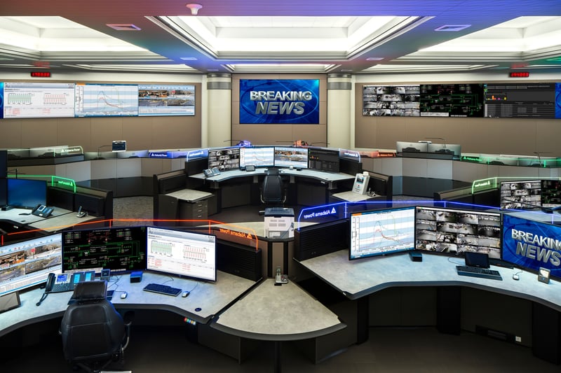 News Control Room Center