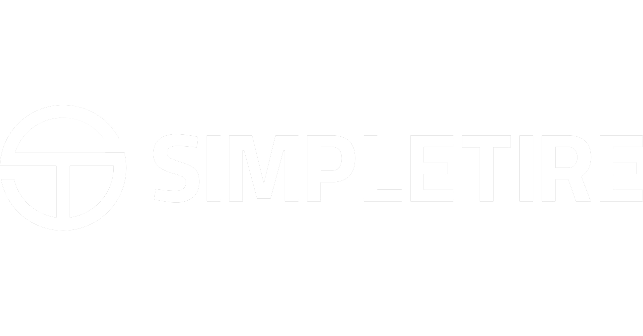 Simpletire white logo