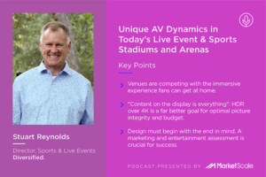 AV Dynamics in Live Events and Sports Stadiums
